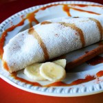 Tapioca com Banana e Mel