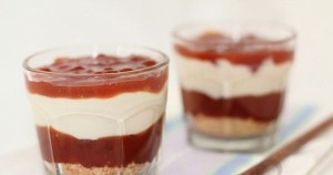 Taça de Tapioca com Goiabada Taça de Tapioca com Goiabada